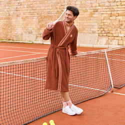 Теннисный халат Roland Garros Clay P.Homme Bouclette - terracotta