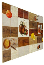 ПАНЕЛЬ ДЕКОРАТИВНАЯ ПВХ GRACE ПЛИТКА ОМЕЛА 955Х480ММ 1ШТ