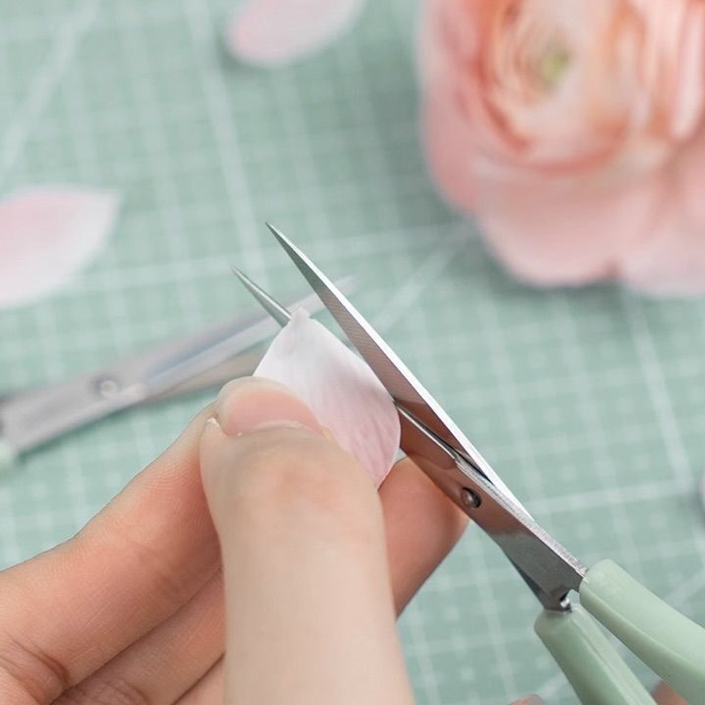 Ножницы для сахарной флористики и цветоделия острые с прямыми лезвиями