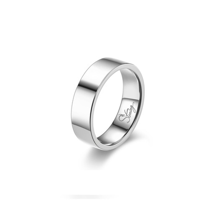 Кольцо Eternal Silver с индивидуальной гравировкой