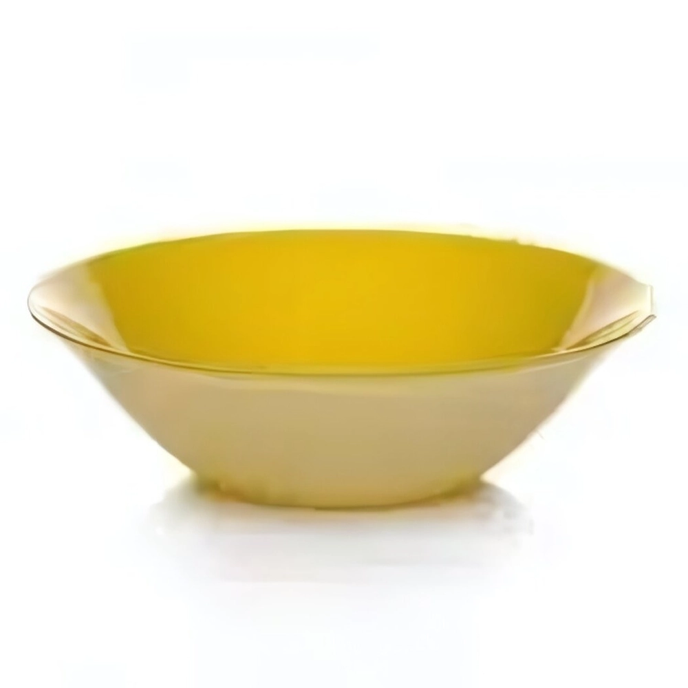 Салатник стеклянный 23см «Бали» желтый 10415SLBD57