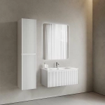 Тумба с раковиной Sancos Snob R 1.0 SNR1.090W/CN7002 Bianco