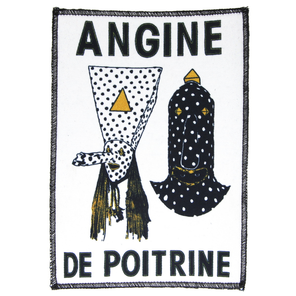 Нашивка Angine de poitrine (343)