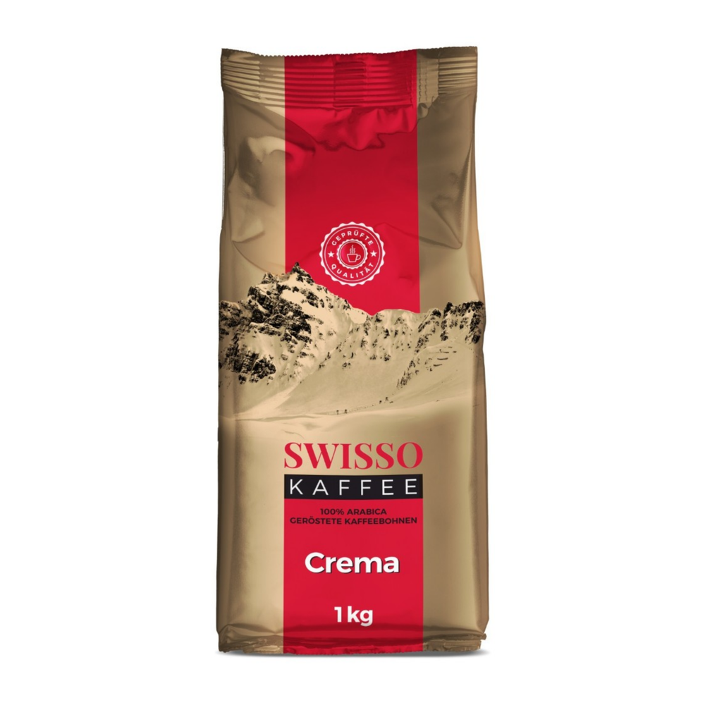 Кофе в зернах Swisso Kaffee Crema