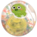 Мяч 6,5 см «Морские жители» (попрыгун с водой и подсветкой) СТИКЕР НА ВЛОЖЕНИЕ