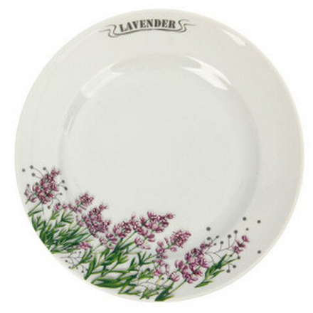 Тарелка мелкая "ЛАВАНДА (Идиллия)" 17 см, Беларусь.