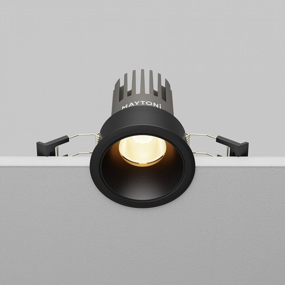 Встраиваемый светильник Maytoni  DL115-10W-3K-B