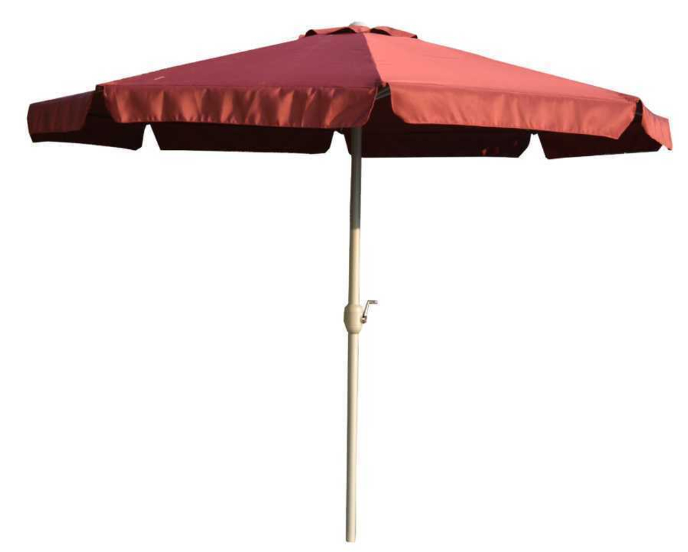 Садовый зонт ПРАГА, бордовый, 300см
