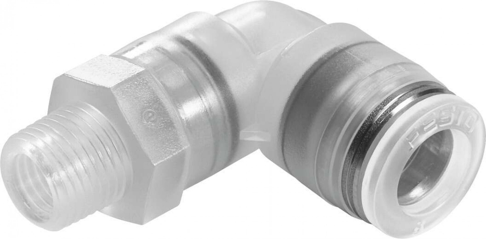 Штуцер цанговый угловой Festo NPQP-L-R18-Q8-FD-P10 (комплект 10 шт)