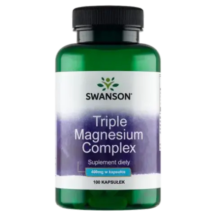 Swanson Тройной магниевый комплекс 400 мг - 100 капсул