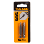 TOLSEN (TT20324) Набор вставок (бит) торцевых 1/4", Torx, T25, 50 мм, 2 предмета