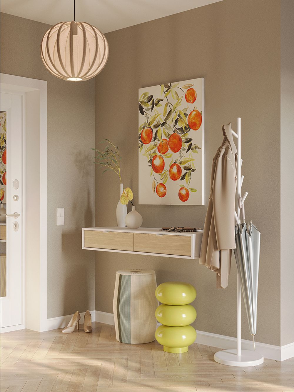 Панно декоративное Juicy orange, 70х100 см