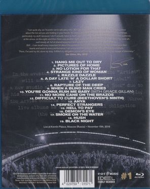 Ian Gillan With The Don Airey Band And Orchestra / Contractual Obligation #1: Live In Moscow (Blu-ray)
