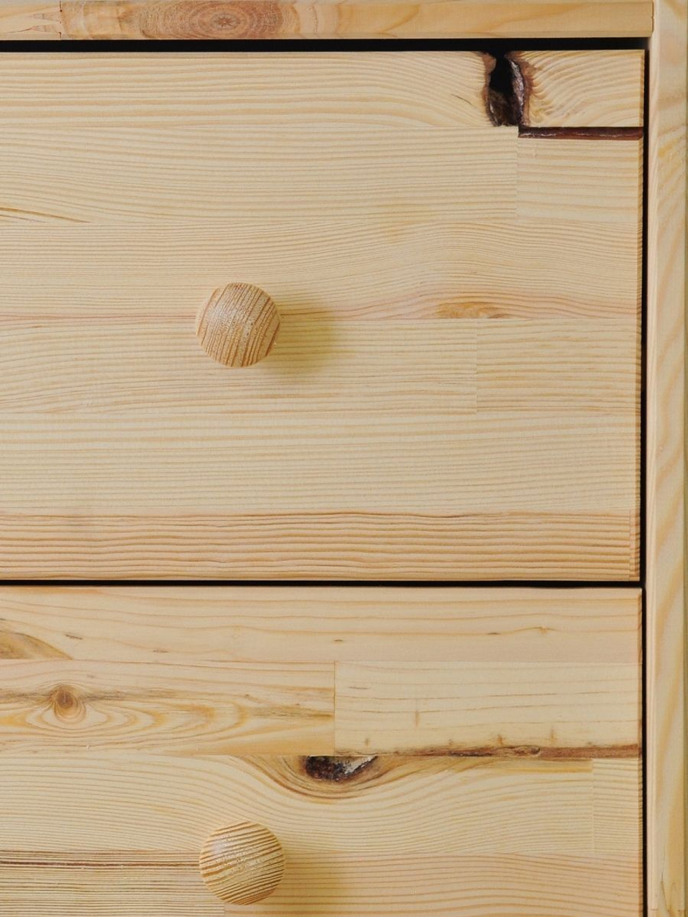 Комод деревянный Раст 4 ящика, из дикой сосны