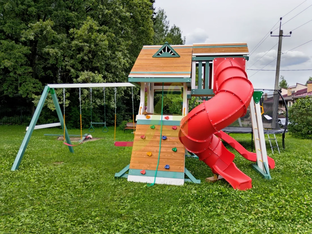 Детская площадка IgraGrad Крепость Фани Deluxe 2 мод.1