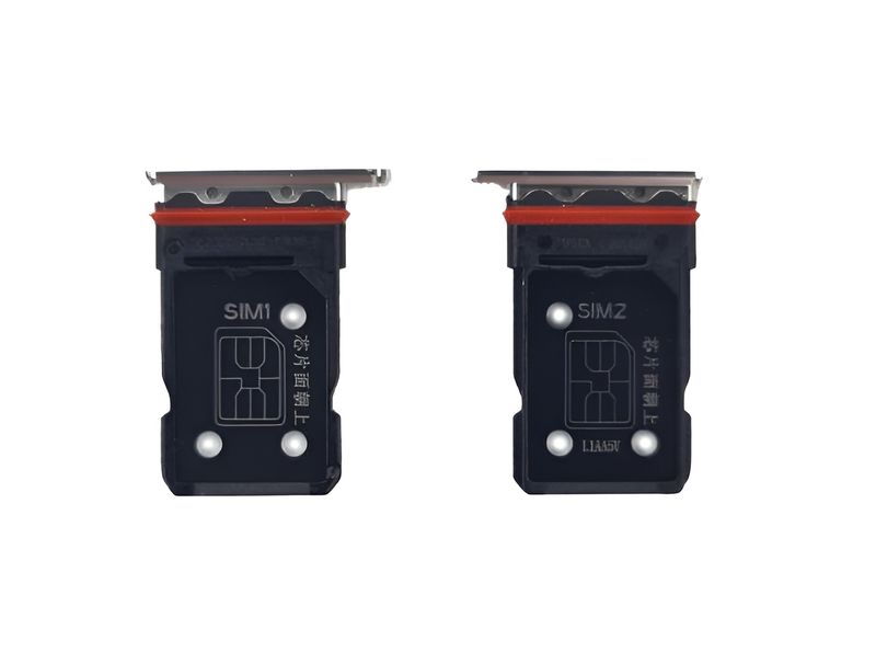 Sim лоток для OnePlus 10 Pro серебристый (White Panda)