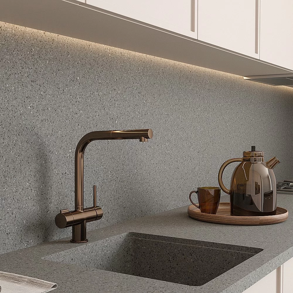 Смеситель для кухни WasserKraft A8997 розовое золото