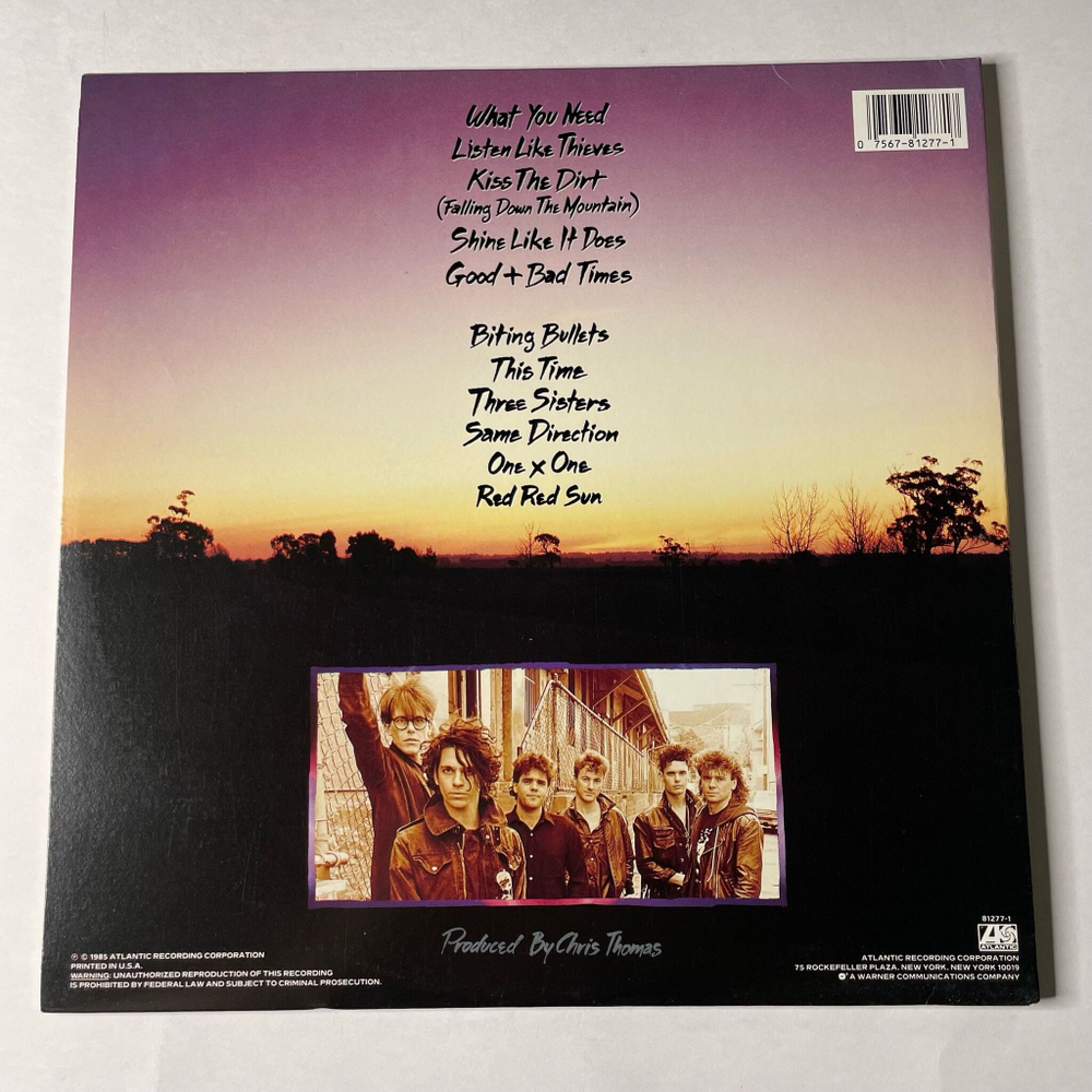 Винтажная виниловая пластинка LP INXS Listen Like Thieves (USA 1985)