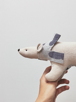 Льняная игрушка Мишка