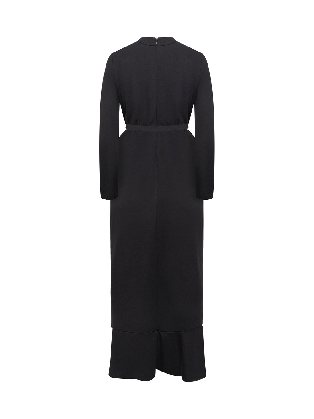 Платье длинное черное