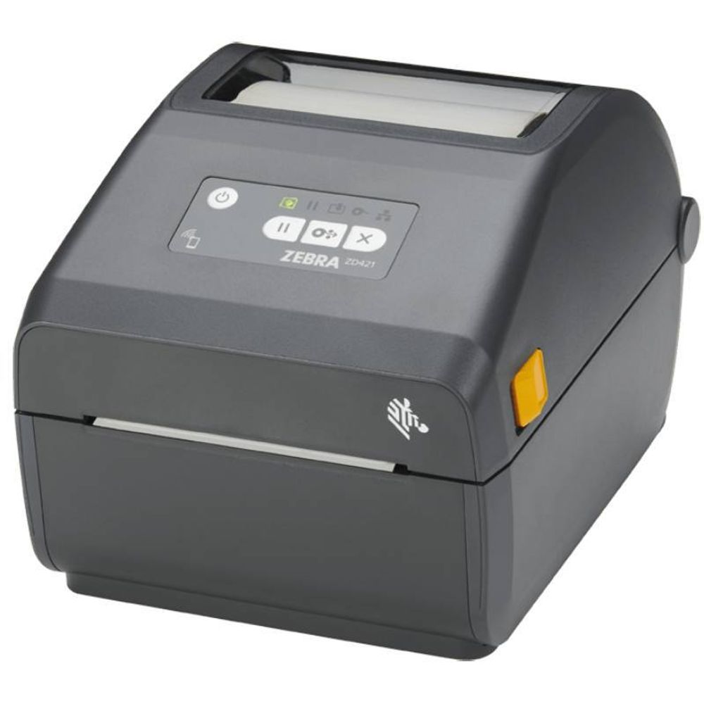 Принтер этикеток Zebra DT ZD421; 203 dpi, USB, USB Host, Modular Connectivity Slot, BTLE5, EU Cords, Swiss Font, EZPL