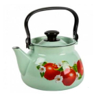 Чайник эмалированный 3л сферический салатовый 42115-123/6