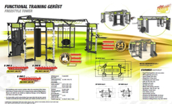 360C Рама для функциональных тренировок 6800 х 5550 х 2650 мм TANGEN