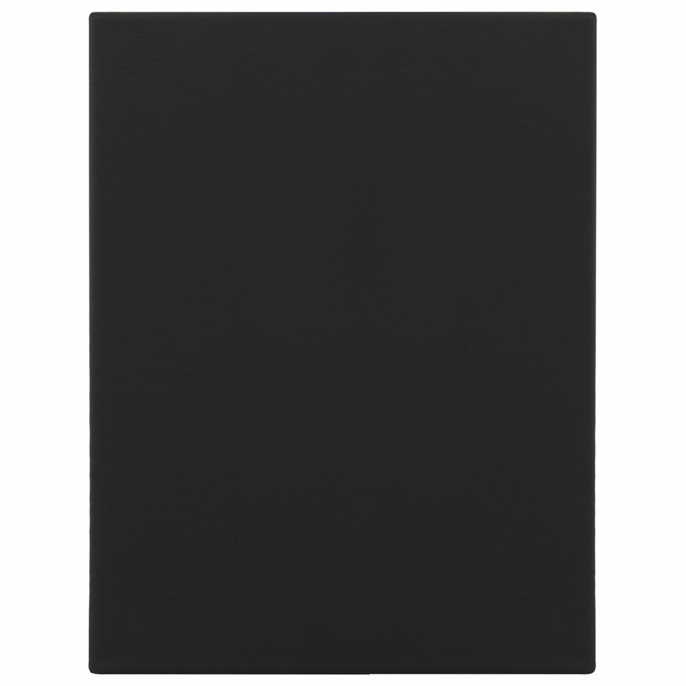 Холст на подрамнике черный BRAUBERG ART CLASSIC, 30х40см, 380г/м, хлопок, мелкое зерно, 191650