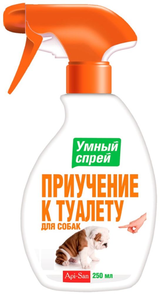 Cредство APICENNA &quot;Умный спрей&quot; - приучение к туалету для собак, 250 мл