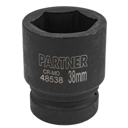 Головка ударная 38мм 1''6гр. Partner PA-48538