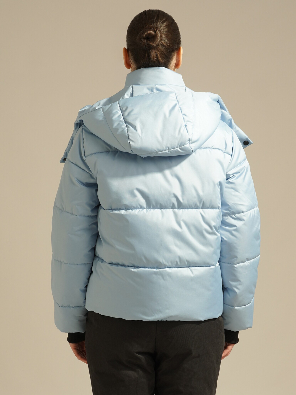 Куртка зимняя укороченная, blue