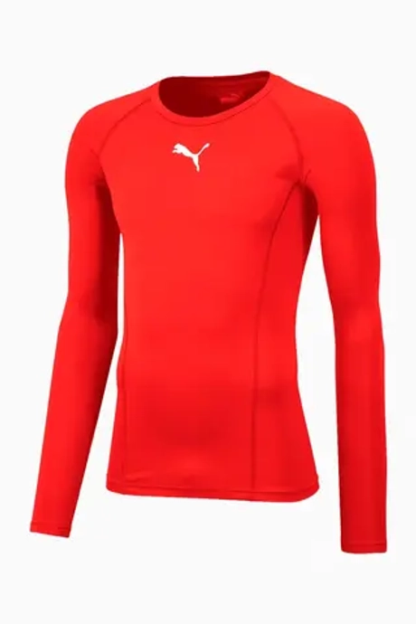 Термофутболка Puma Liga Baselayer LS - красный