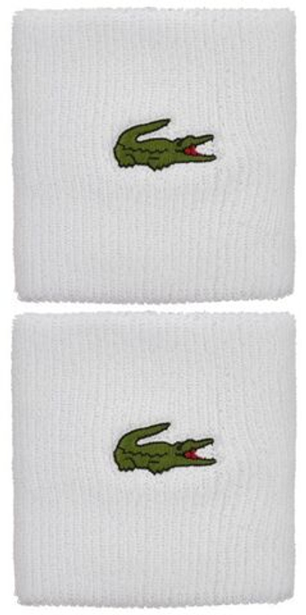 Напульсник теннисный Lacoste SPORT Stretch Cotton Jersey Wristband - white
