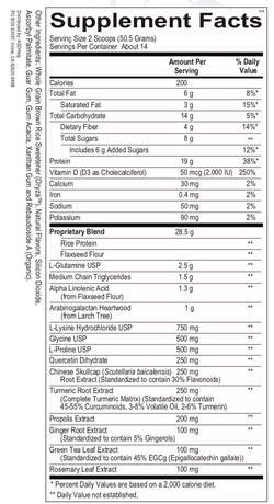 INFLAMACARE GUT AMINO protein  strawberry
