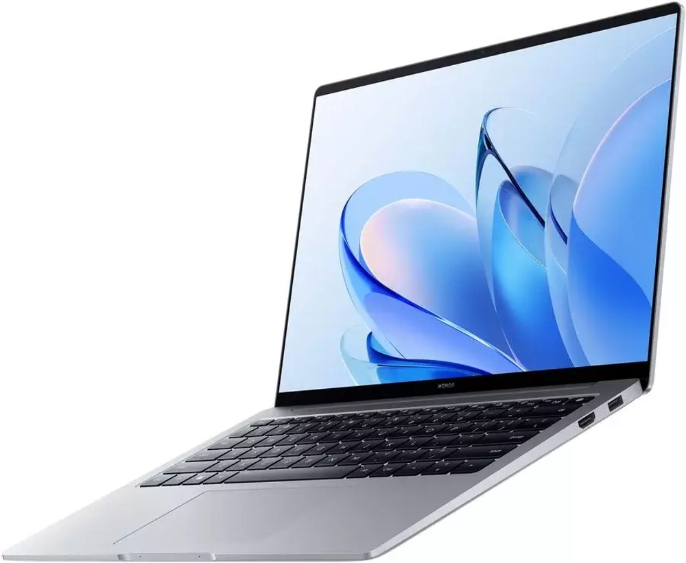 Ноутбук Honor MagicBook 14 14.2", IPS, Intel Core i5 13505H 2.6ГГц, 12-ядерный, 16ГБ LPDDR5, 1ТБ SSD, Intel Iris Xe graphics , Windows 11 Home, серый