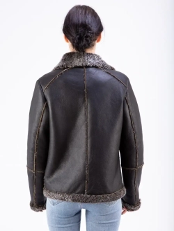 Дубленка женская натуральная зимняя