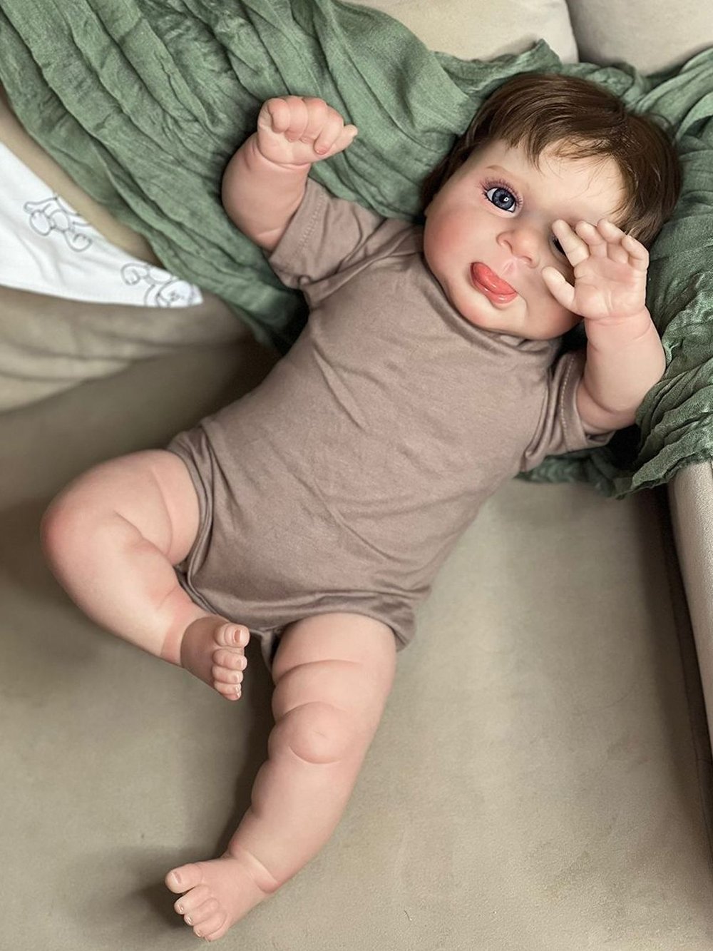 Кукла Реборн мягконабивная 50см в пакете (FA-840)