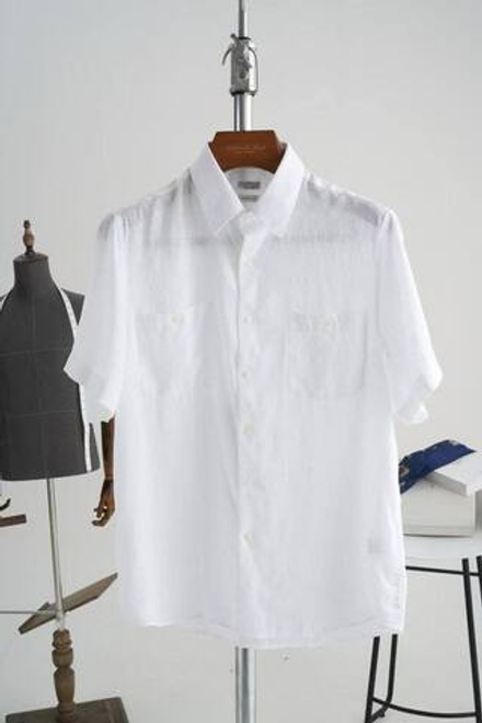 Льняная рубашка Brunello Cucinelli