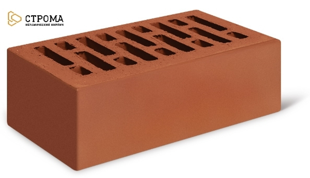 Кирпич лицевой СТРОМА Бордо 1,4 НФ