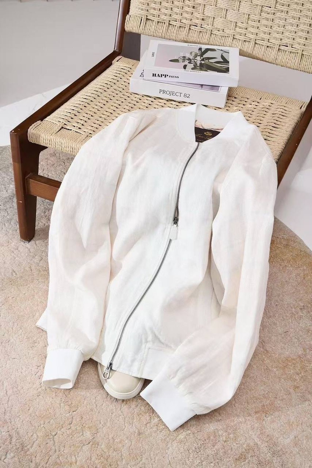 Льняная ветровка Loro Piana