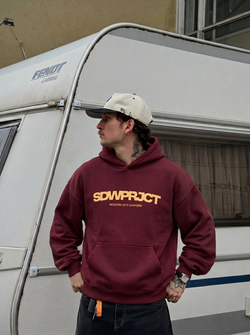 Худи "SDWPRJCT" в красном цвете