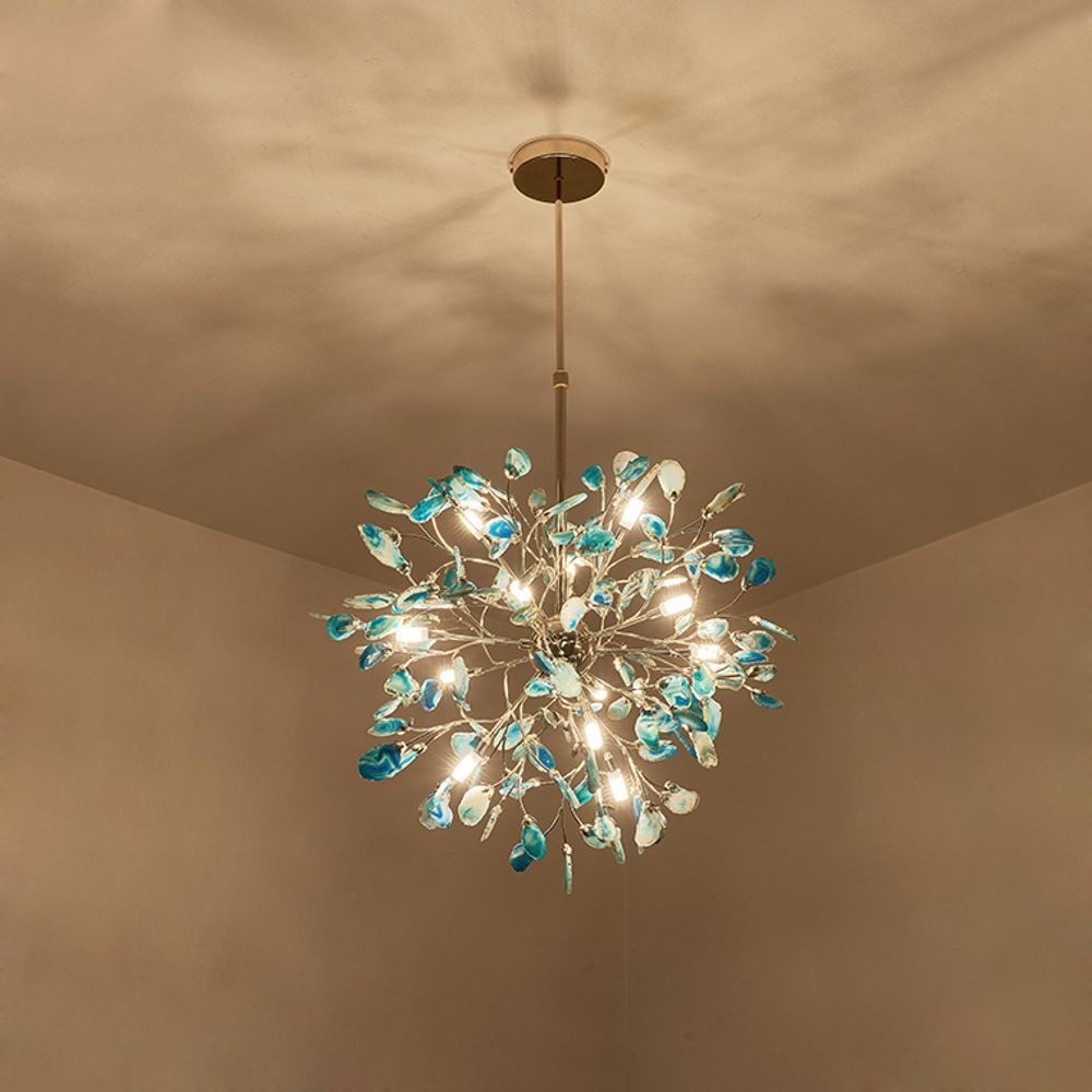 Потолочная Люстра Agate 8 L12 Multicolor By Imperiumloft