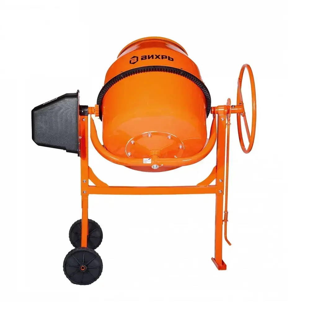 Бетономешалка строительная 180 Вихрь полиамидный венец