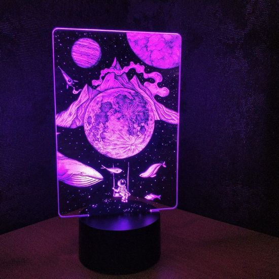 3D подсвечник Мир снов