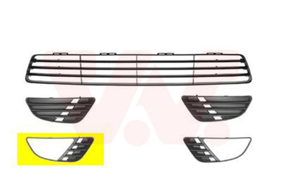 VAN WEZEL - 1805594-VAN - Ventilation Grille, bumper - Povrat artikla narucenog iz Njemacke nije moguc.