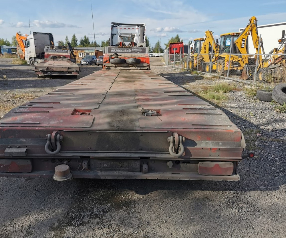 Спецприцеп 9942* Полуприцеп тяжеловоз 5 осей 9942L5 (Раздвижной)