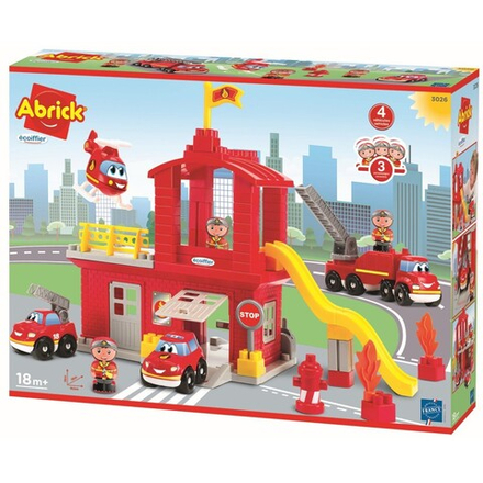 Ecoiffier Abrick - Пожарная бригада из кирпичей 3026 / артикул   3026  / GTIN 3280250030263