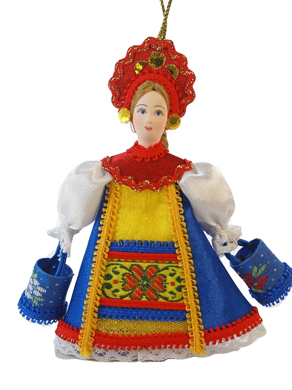 Кукла-подвеска Водоноска