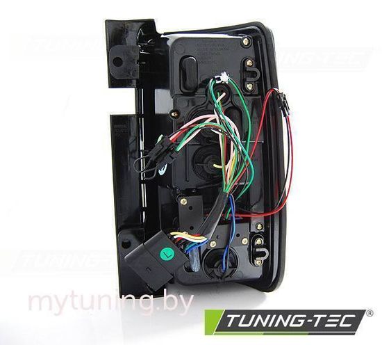 Задние фонари black led bar для VW Caddy