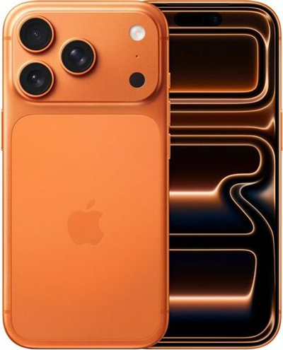 6.3" Смартфон Apple iPhone 17 Pro 512Gb,  A3523,  NFC,  OLED,  120Гц,  оранжевый
